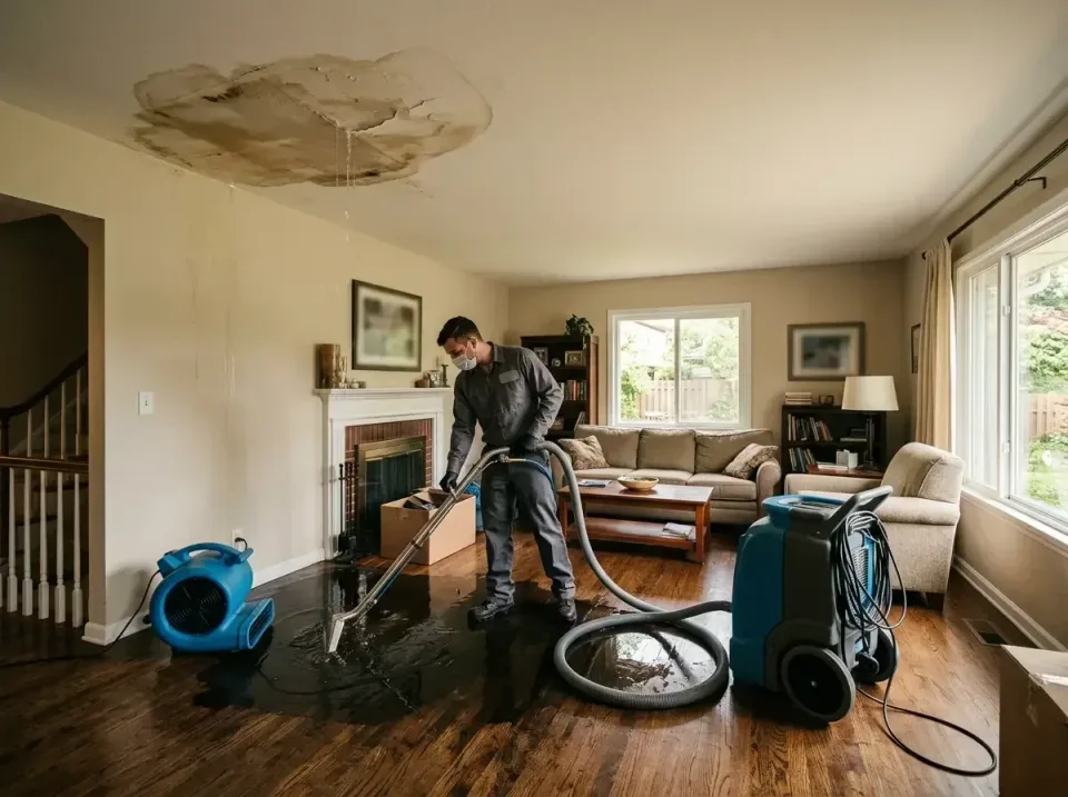 attic-pipe-burst-ceiling-drip-008 — frequently asked questions, Water Damage Restoration & Carpet Care in Corry, PA